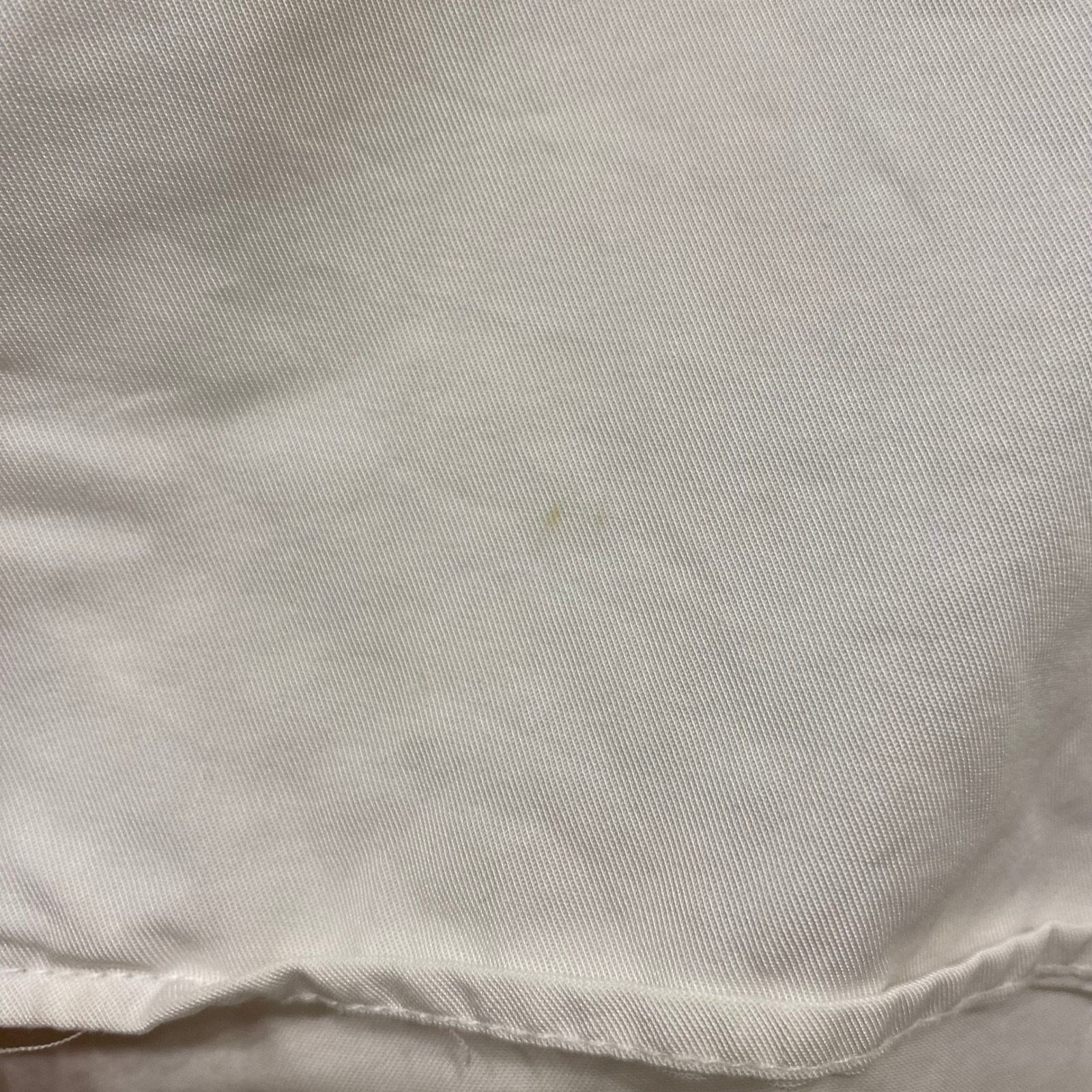 Santos By Monica White Tencel Cropped Long Sleeve Button Front Top Size 8 — image 3 of 6